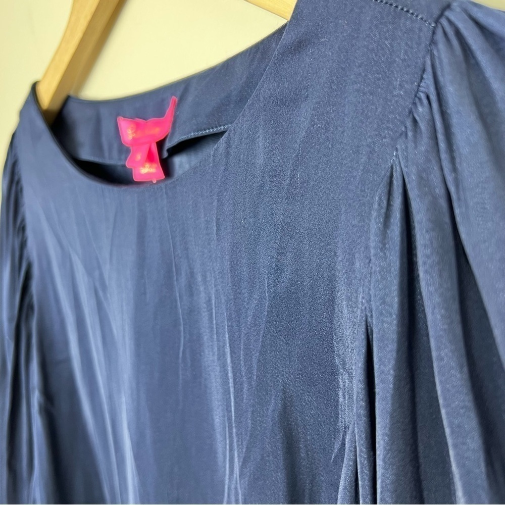 Lilly Pulitzer Navy Blue‎ Maisel Top - Picture 8 of 12